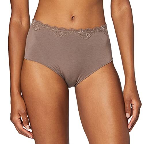 Triumph Touch of Modal Midi Brief - Cafe Latte