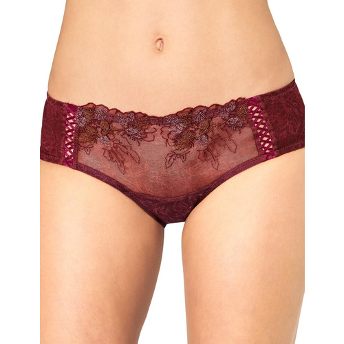 Triumph Sublime Florale Hipster Brief - Bordeaux