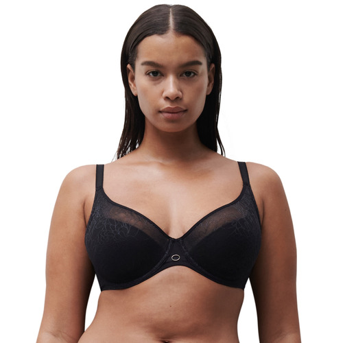 Chantelle Belle Plunge Spacer Bra - Black