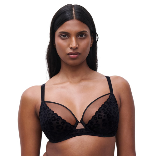 Chantelle Girls Covering Underwired Bra - Black