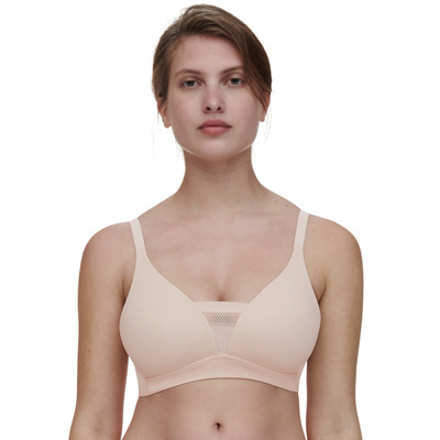 Chantelle Easy Bliss Wirefree T-Shirt Bra - Golden Beige