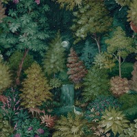 Midnight Woods Wallpaper Green Holden Holden 14151
