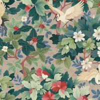 Crane Garden Wallpaper Green / Multi AS Creation 79186-1