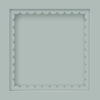 Scallop Panel Wallpaper Mineral Blue Fine Decor FD44163