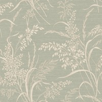 Prairie Botanical Wallpaper Green Grandeco A84302
