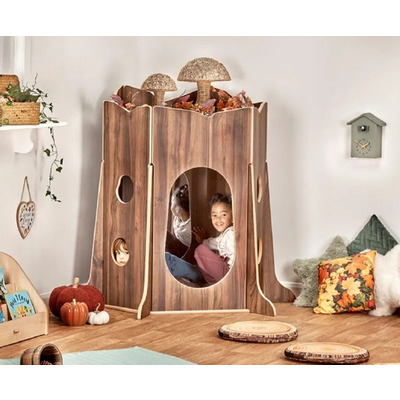 Tree Trunk Hideaway