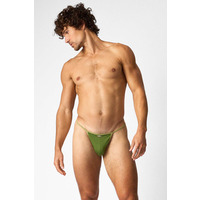 TEAMM8 Flaunt Micro Thong - Eucalyptus