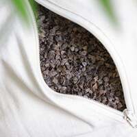 Yoga Mad Mini Buckwheat Yoga Bolster in Graphite