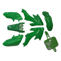 Image of Pit Bike Plastics Set CRF 50 Green