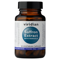 Image of Viridian Saffron Extract with Marigold - 30 x 30mg Vegicaps