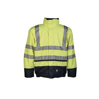 Image of Sioen Waddington 9495 Multi Norm Yellow High Vis Jacket