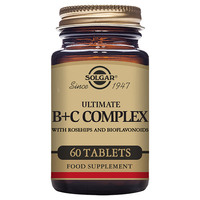 Image of Solgar Ultimate B + C Complex - High Potency - 60 Tablets
