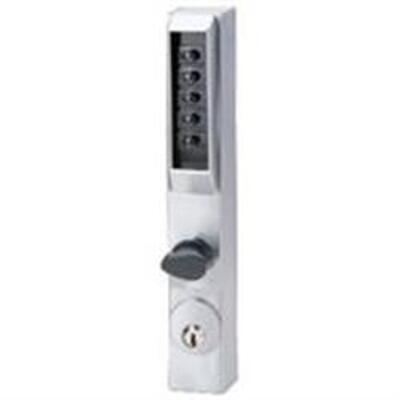 Unican 3000 Series  Narrow Aluminium Door Digital Lock - 3040-19-41 Drive assembly LH 28.6mm or 38mm BS