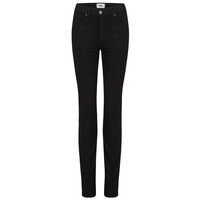 Image of Hoxton High Rise Straight Leg Jeans - Black Shadow