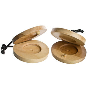 Tiger Cas14 Nt Wooden Finger Castanets Clackers Clappers Two Pairs 4
