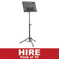 Click to view product details and reviews for Music Stand Hire X 10 One Week.