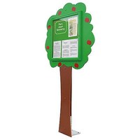 Image of Information Tree Post Mounted Lockable Display Board