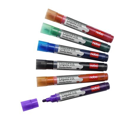 Nobo Liquid Ink Drymarkers
