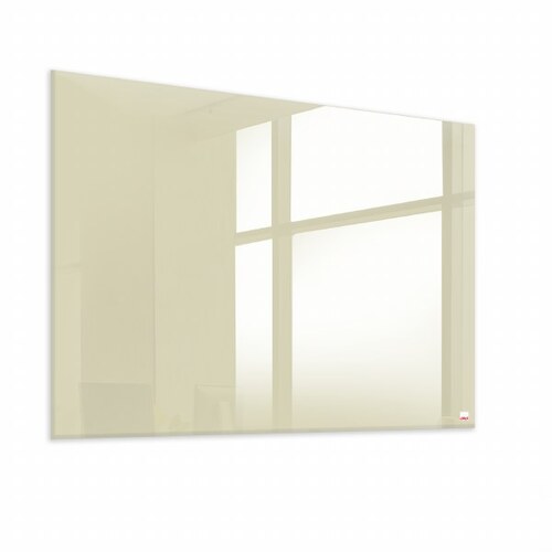 Casca Magnetic Glass Writing Board 900 x 600mm Pearl White