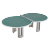 Image of Butterfly Figure Eight Concrete Table Tennis Table
