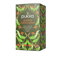 Image of Pukka Teas Organic Ginseng Matcha Green - 20 Teabags x 4 Pack