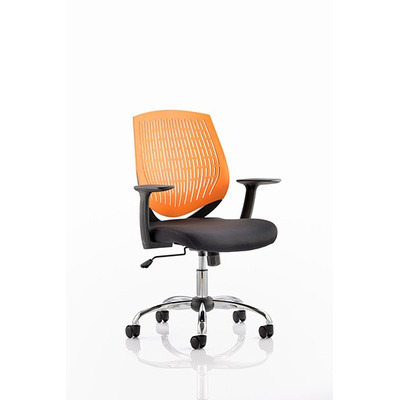 Dura Task Operator Chair Orange Back