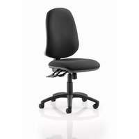 Image of Eclipse XL 3 Lever Task Operator Chair Black fabric