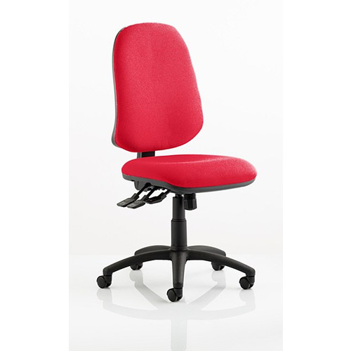 Eclipse XL 3 Lever Task Operator Chair Bergamot Cherry fabric