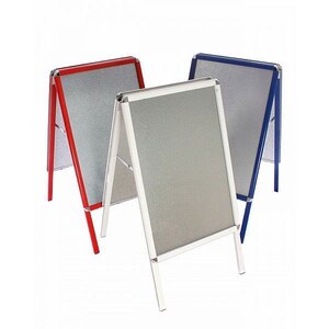 Product Image Coloured A-Board A1 White