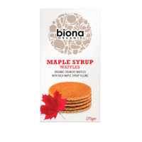 Biona Organic Maple Syrup Waffles 175g