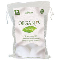 Image of Organyc Cotton Balls (Biodegradable) - 100 Pieces
