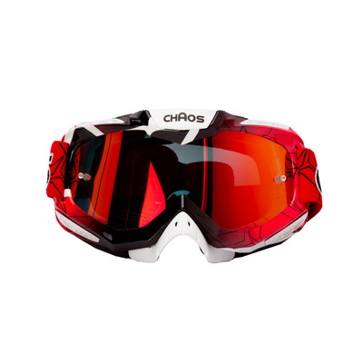 Chaos Adults MX Goggles Red
