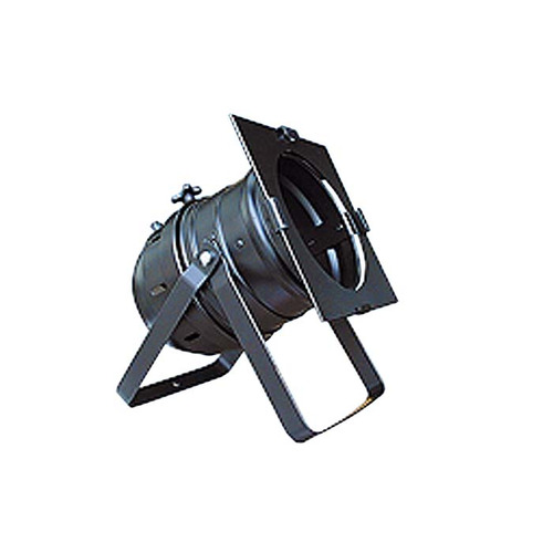 Par64 Can Short Floor Standing Black - With Bracket and Gel Frame
