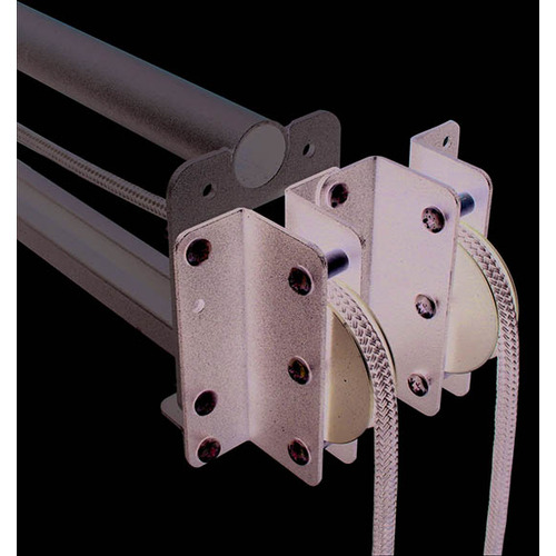 Twin Head Pully For Doughty Sixtrack Curtain Rail