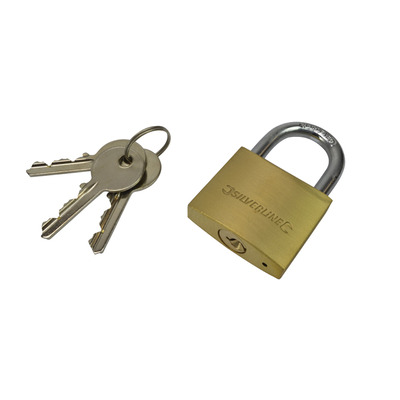 Large Padlock 40mm with 3 Keys