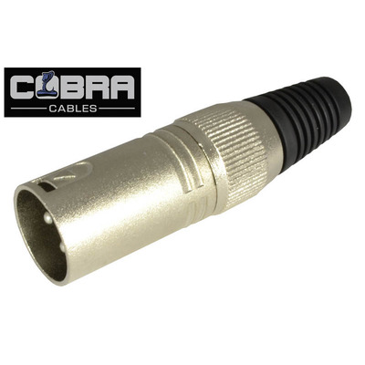 Cobra XLR Connector Male 3 Pin