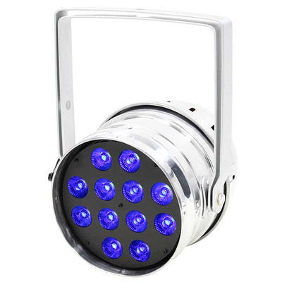 LED Parcan RGBW Stage Light - 12 x 8 Watts Polished Housing