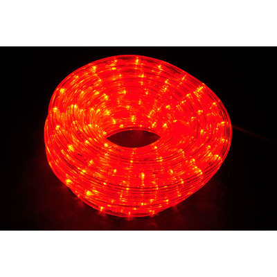 Red LED Rope Light 10 Metres