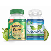 Image of Garcinia Pure 100% Garcinia Cambogia & Colon Cleanse Combo - 1 Month Supply