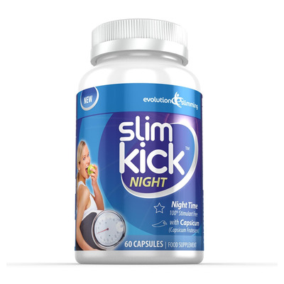Slim Kick Chilli Night Time Appetite Control & Fat Burner - 60 Capsules