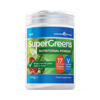 Image of Super Greens Powder with 17 Super Fruits & Vegetables 100g Pouch - 1 Pouch (100g)