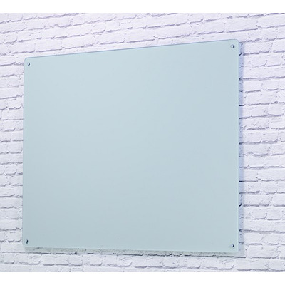 Wall Mounted Glass Board 600 x 450mm White