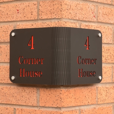 Corner House Sign