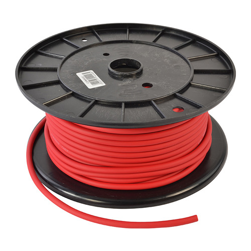 Microphone Cable, Low Noise, Flexible Red, 50m Roll