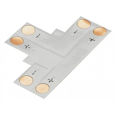 LED Strip Connector Monochromatic T Type