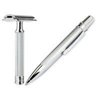 Image of Muhle R89 Closed Comb Safety Razor And Ballpoint Pen Gift Set