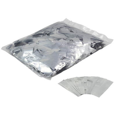 Loose Confetti for Confetti Burst 1Kg - Metallic Silver