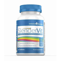 Image of SlenderVit Weight Loss Support MultiVitamin Tablets - 30 Vegetarian Tablets