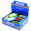 Image of KEVRON ID10 Jumbo Key Tags Tub of 40 Assorted Colours - Assorted Colours x 40