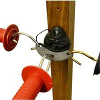 Image of Hotline A3 Electric Fence 3-Way Gate Anchor (Bulk) - 1 Gate Anchor